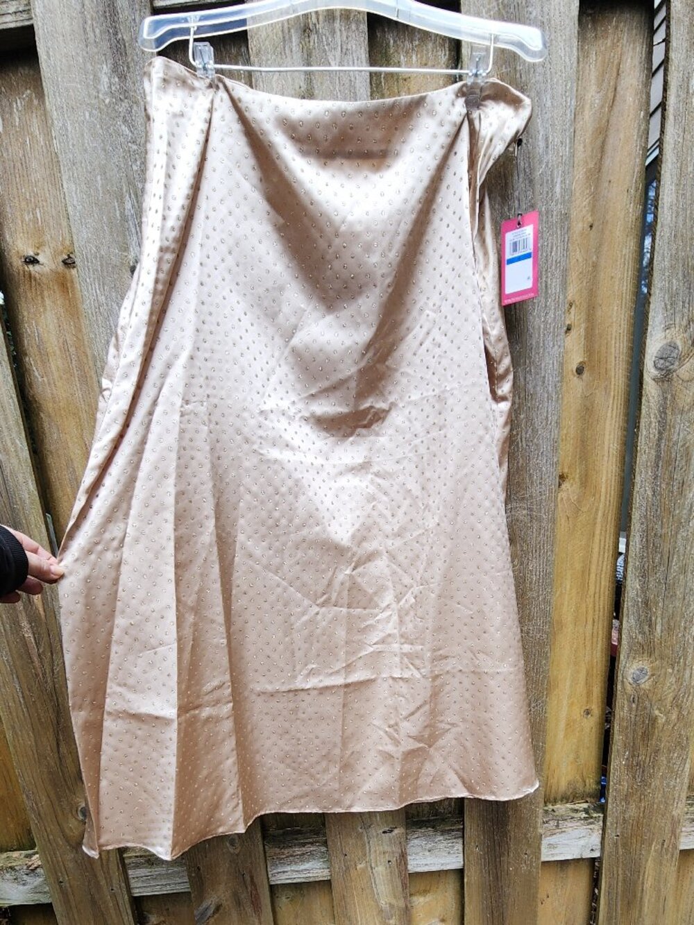 *NWT* Women's XL Vince Camuto Gold Long Skirt - Picture 15 of 16